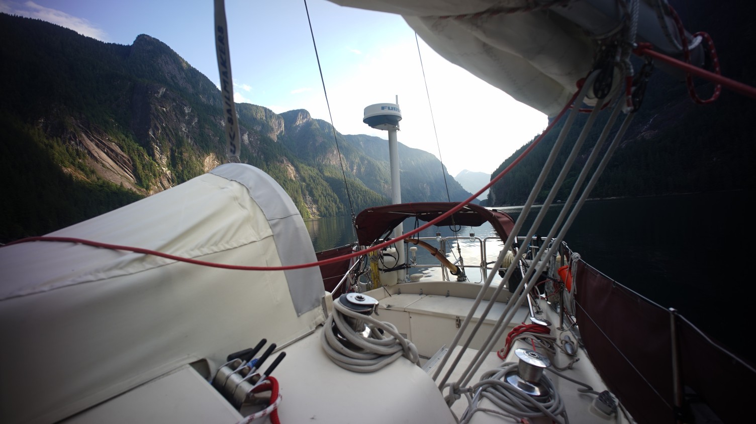 Moored in Princess Louisa Inlet