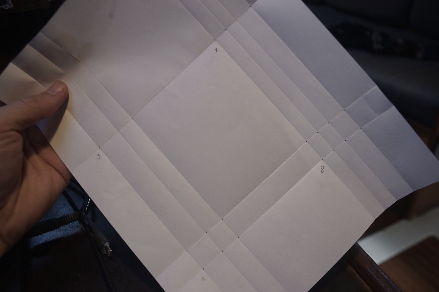12 x 34 Paper Program, no pen