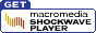 And on the pedestal these words appear: Get Macromedia Shockwave Player